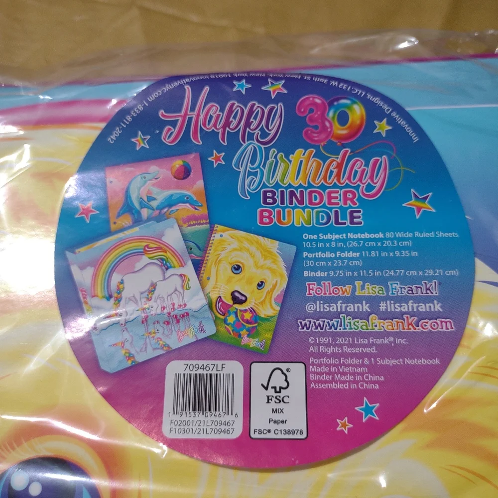 New Lisa Frank Back to school Lisa Frank 30 Birthday Celebration school …